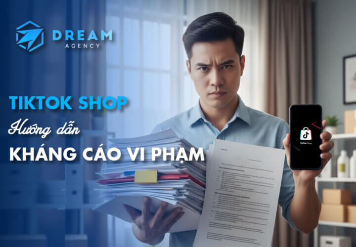 Cach khang cao vi pham Tiktok Shop cho nha ban hang